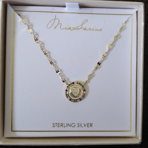 Mia Sarine Stationary Heart❤️ Pendant Necklace - Picture 11 of 14